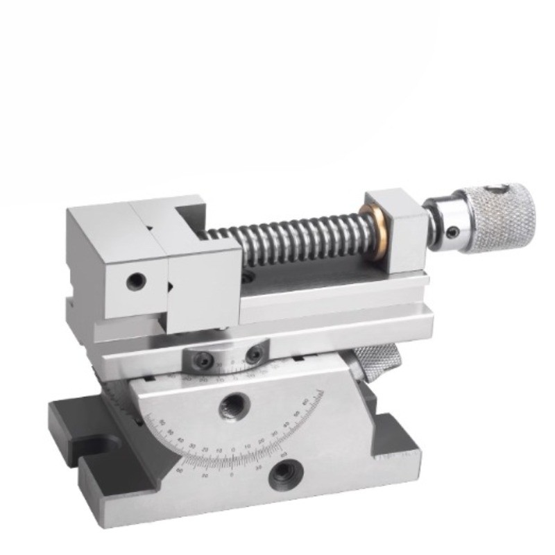 Universal Precision Parallel Jaw Vise with Adjustable Angle Sine Clamp