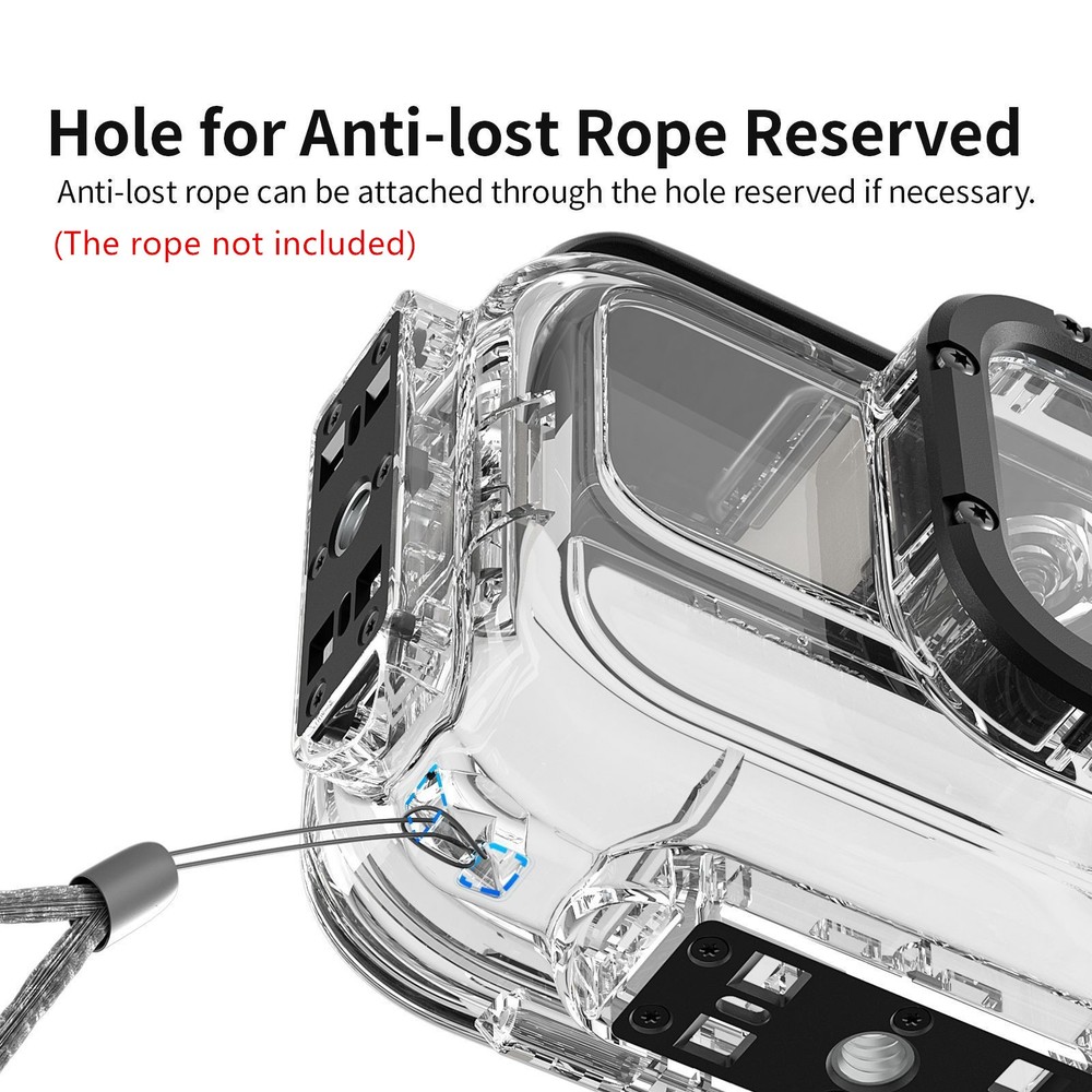 60M Diving Waterproof Protective Case Accessory For Insta360 ACE Pro Camera tt