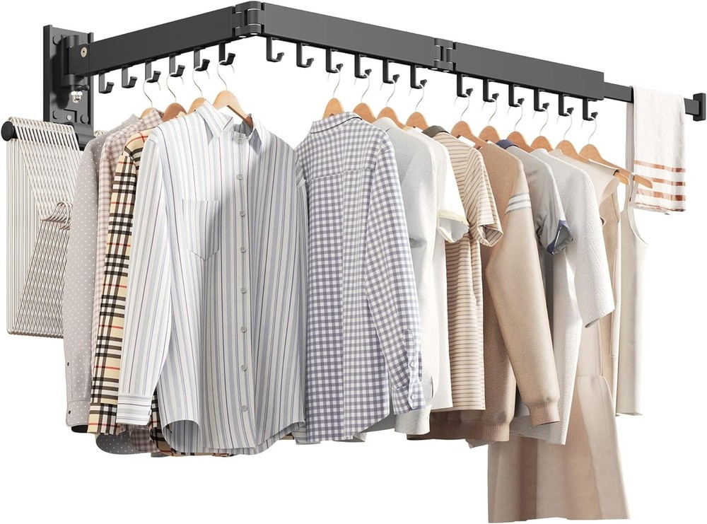 Collapsible Clothes Drying Rack - Sturdy Design