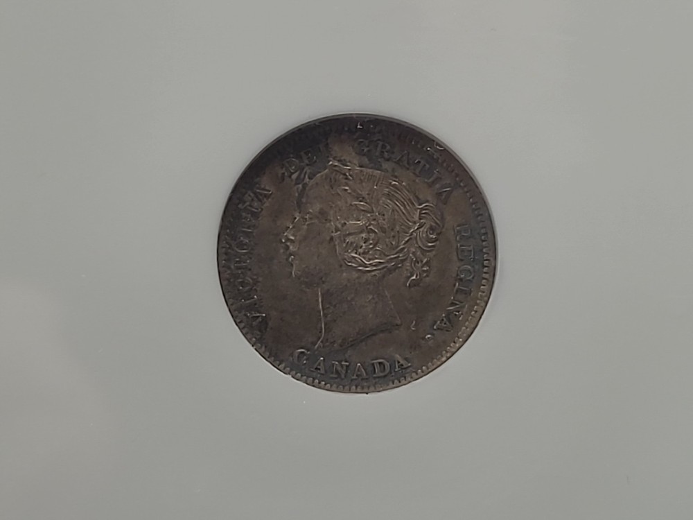 1899 Canada 5c Au55
