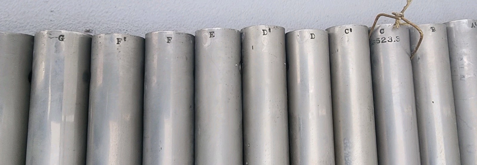 20 Deagan 1.5 Octave Cathedral Chimes Tubular Bells 1.25" dia. Circa 1910-1922