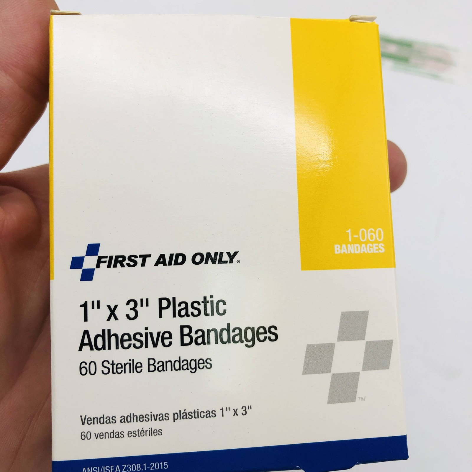 Acme First Aid Only 1-060 Plastic Adhesive Bandages 1" x 3" Lot of 300/5 Boxes
