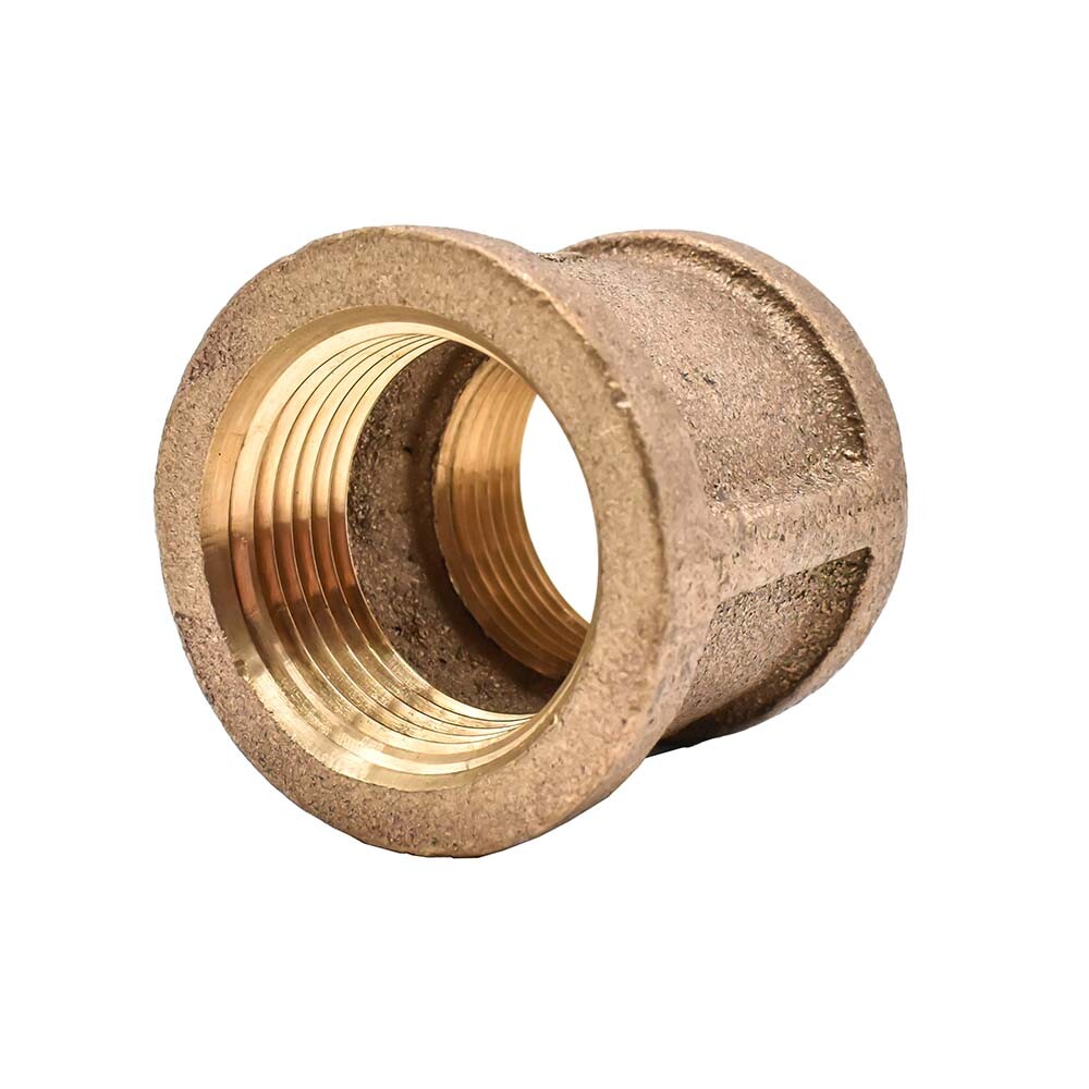 Thrifco 9318018 1/4 inch Brass Coupling