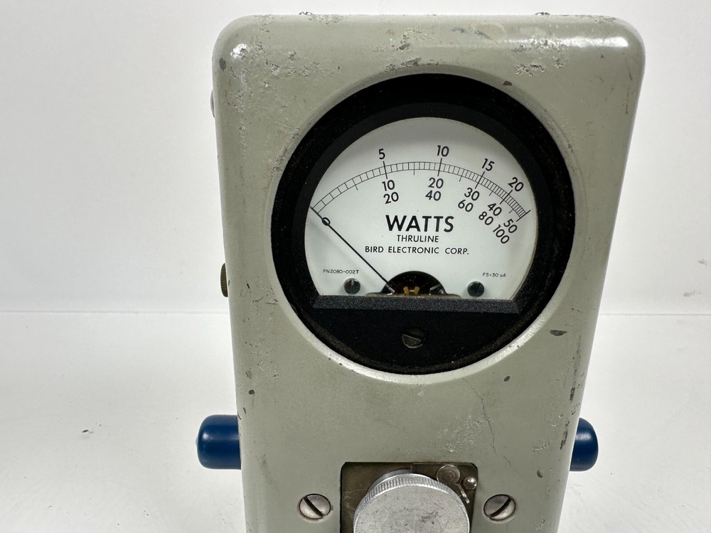 Bird Electronics Thruline Wattmeter - Model 43 w/ Elements/Case
