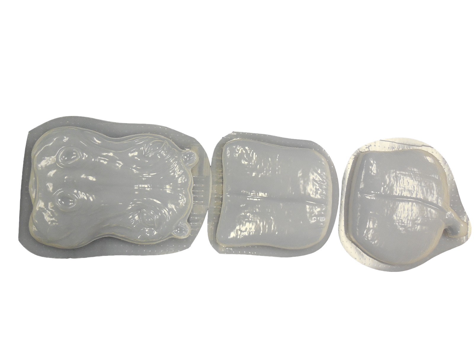 HIPPO STEPPING STONE PLASTER CONCRETE MOLD 7015 Moldcreations