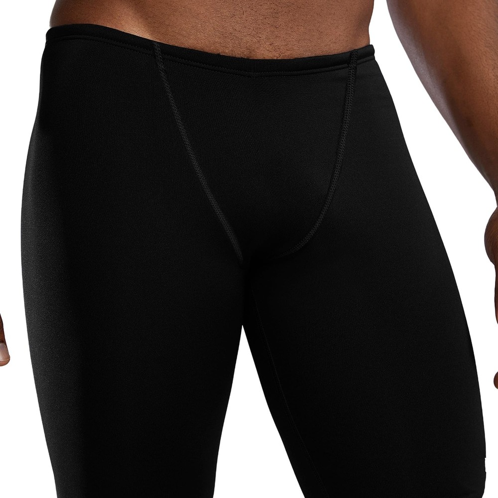 TYR Men's Durafast Elite Solid Jammer Swimsuit, Black, 34
