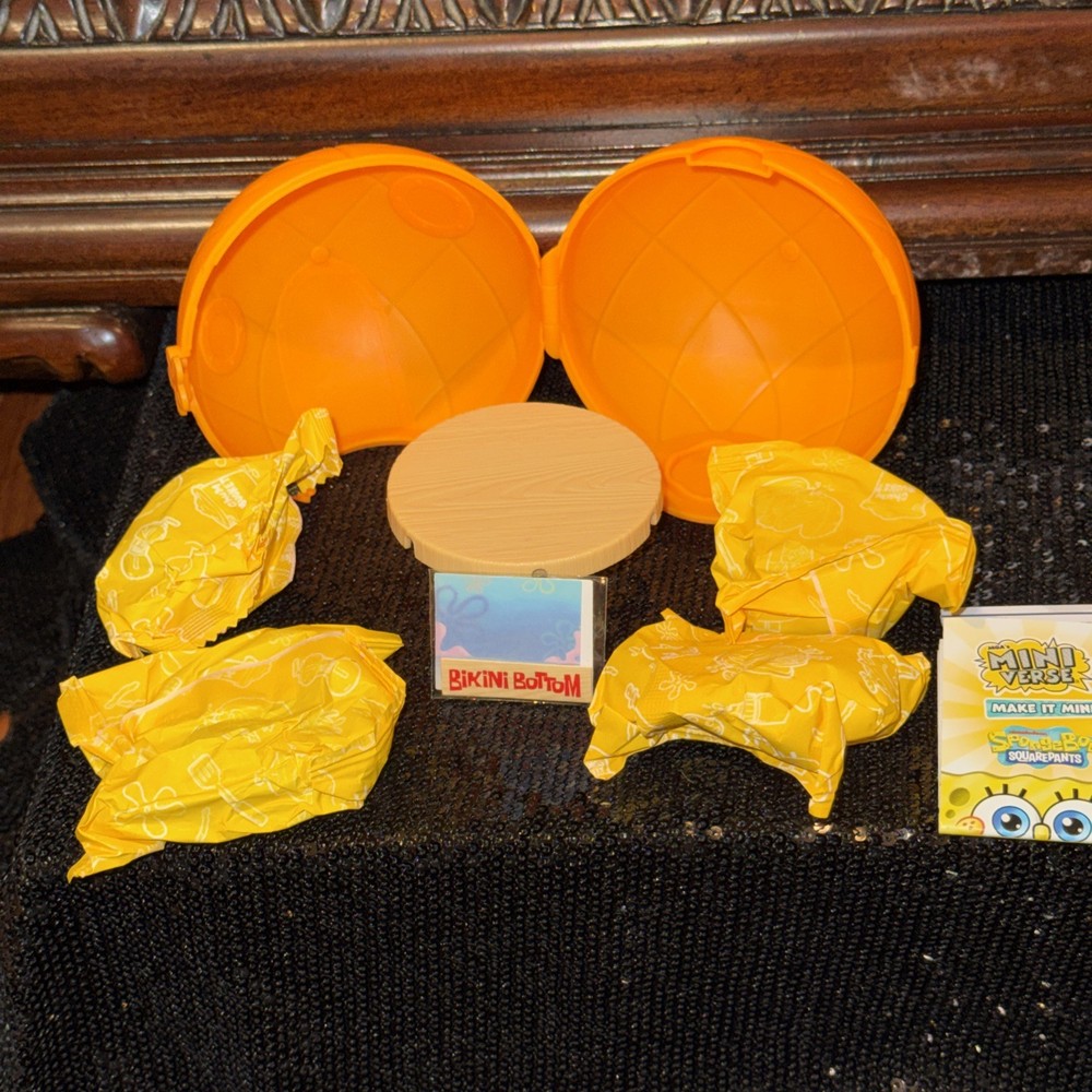 MGA's Miniverse Make It Mini Spongebob Squarepants~HTF Bikini Bottom