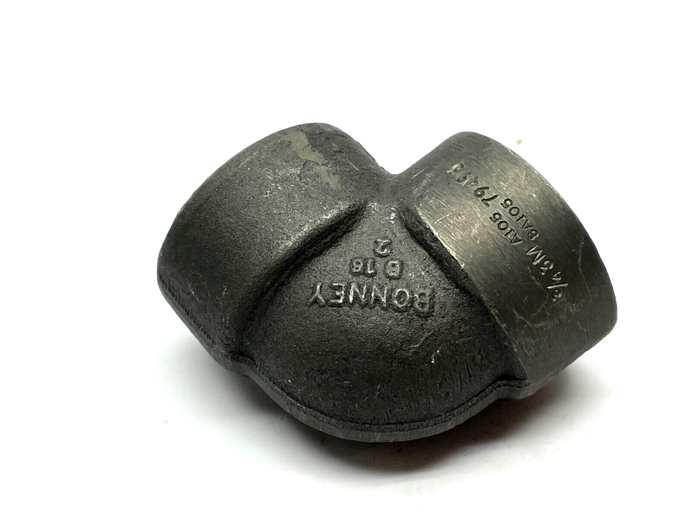 Elbow Pipe 3/4" Threaded 90 Degree 3000lb