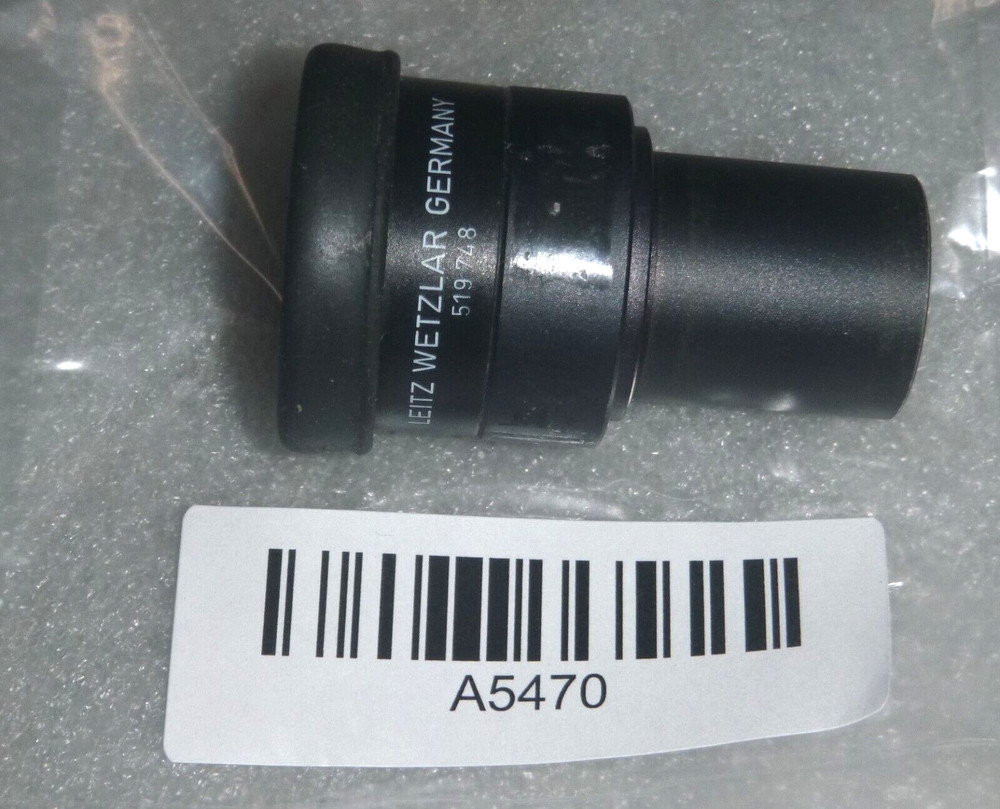 MICROSCOPE EYEPIECE OCULAR LEITZ GERMANY 519748 OPTICS
