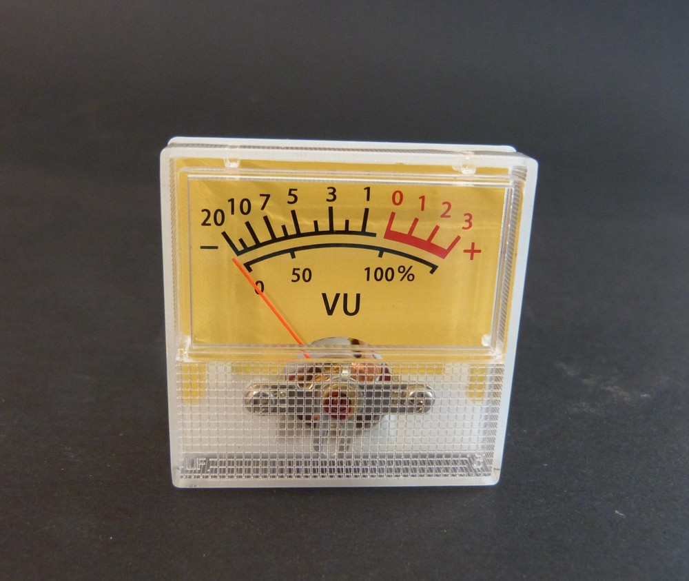 Small VU Panel Meter - 500uA