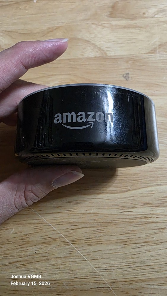 Amazon Echo Dot (2nd Generation) Smart Speaker - Black W/red Cover (NO USB)