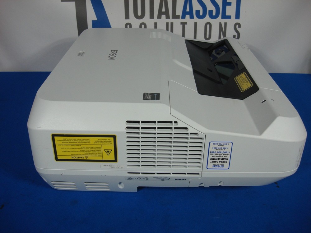 Epson Brightlink Pro 1470Ui Interactive Laser Projector 602 Hours Model H876A