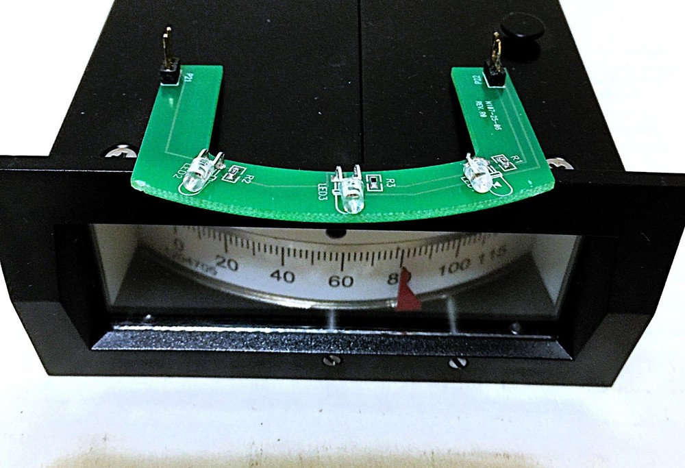 VERSATILE 9283-10-E-HL13M PANEL METER 1204705 / 0 - 115 C SCALE