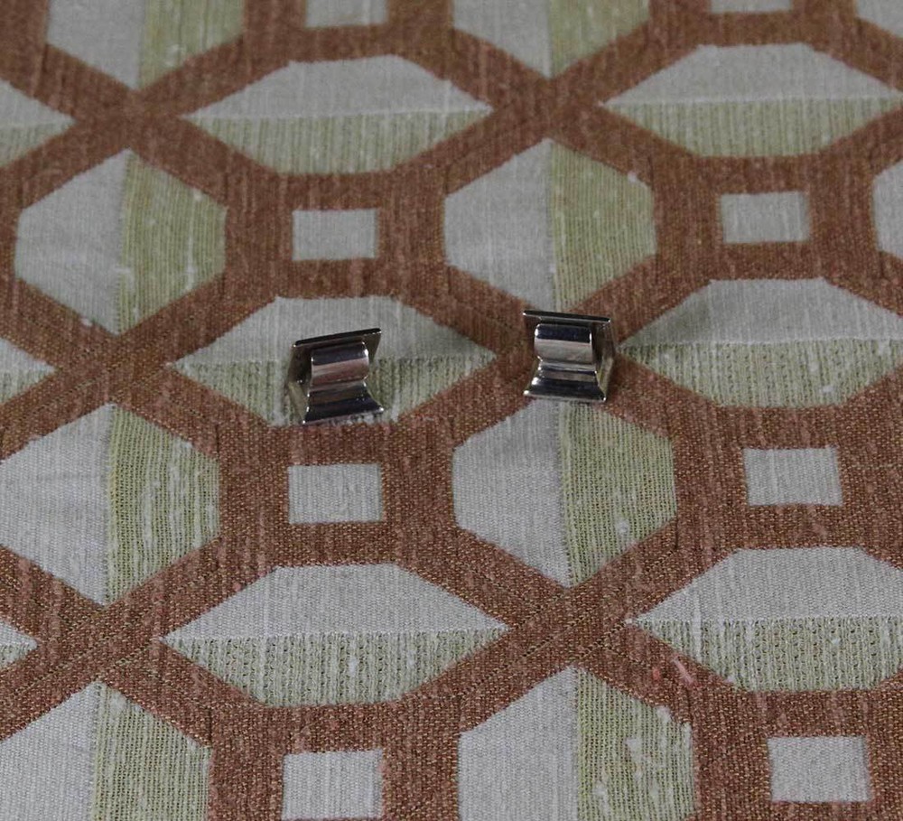 Sterling Silver Pair Card or Menu Holder