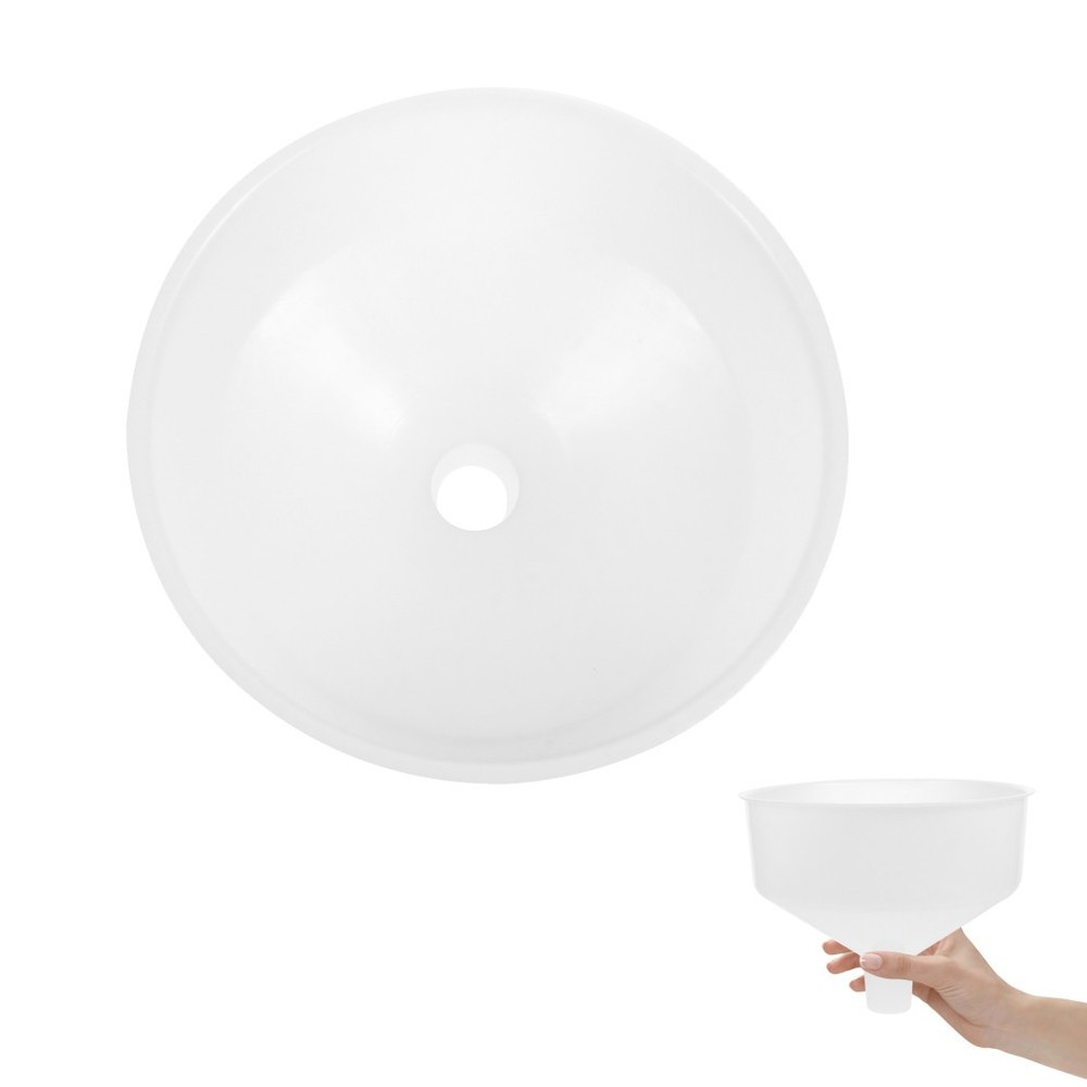 Portable Plastic Funnel Practical Kitchen Tool for Filling Beer