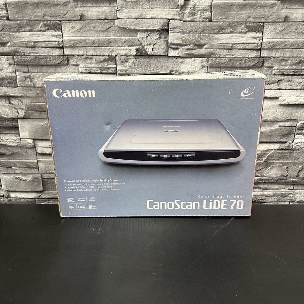 Canon CanoScan LiDE 70 Flatbed Scanner