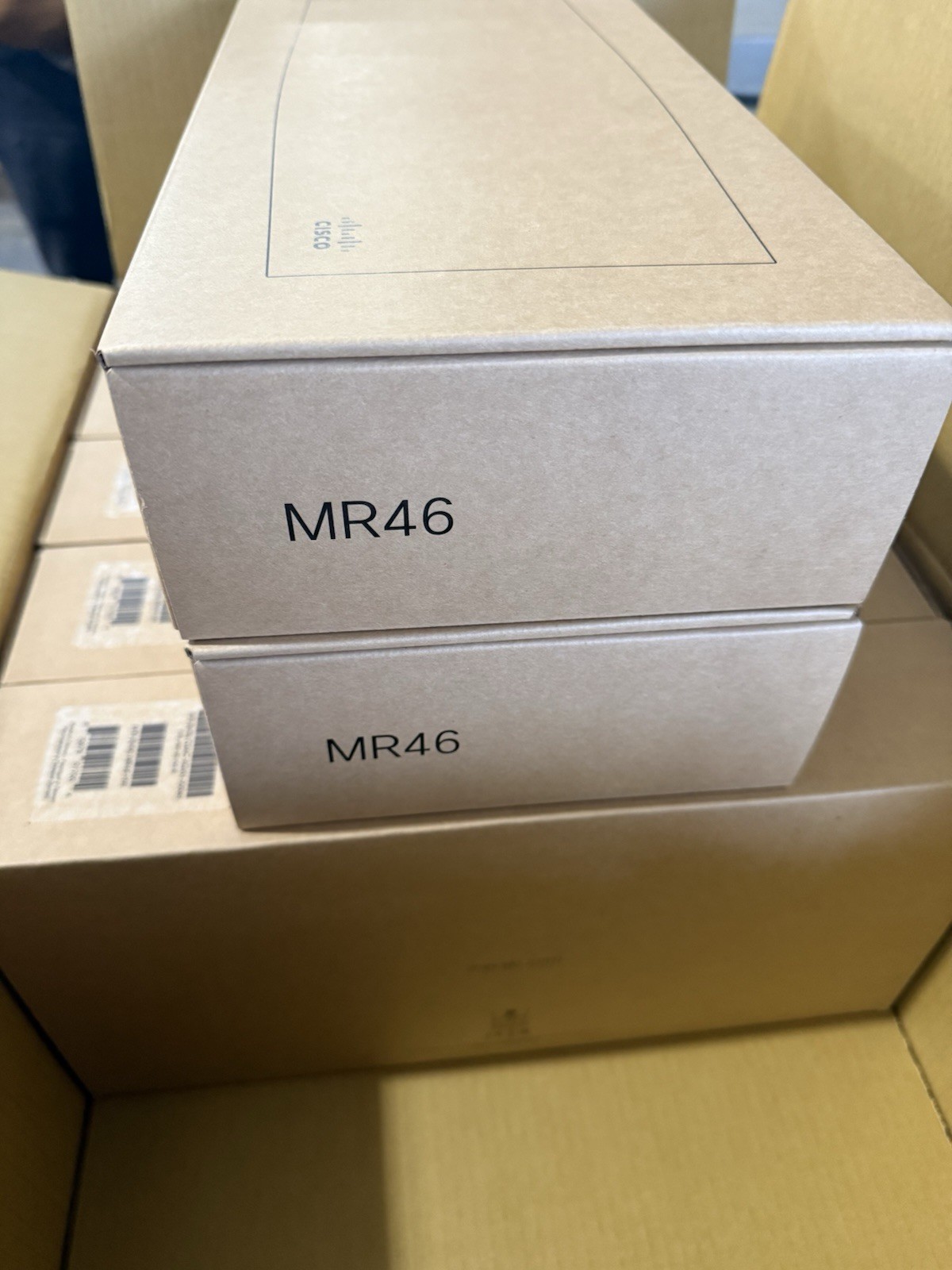 NEW Cisco Meraki MR46-HW High-Performance 802.11ax WAP w Mount  Unclaimed Sealed