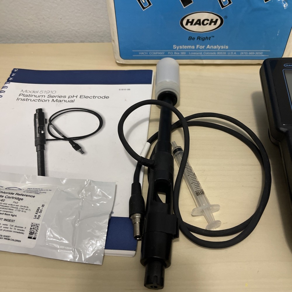 HACH SENSION 2 PH ISE METER w/2 electrodes