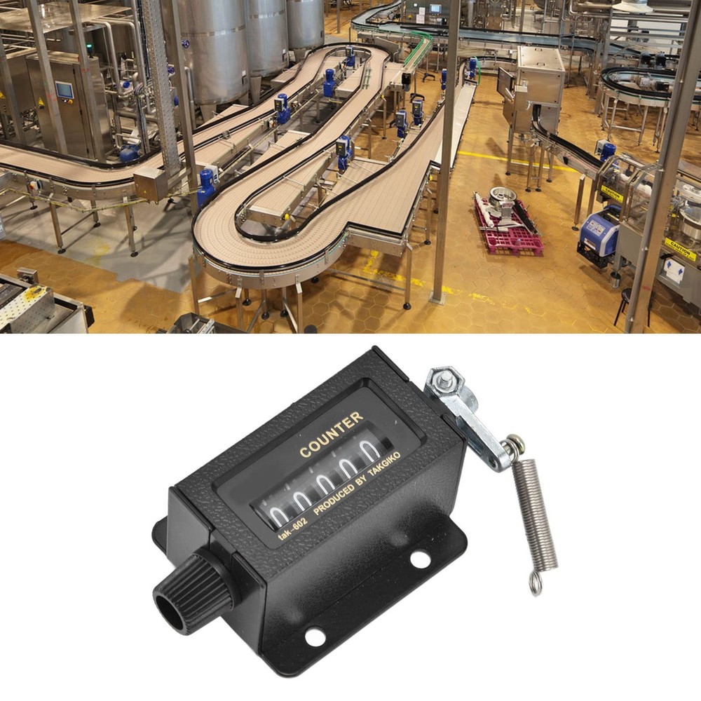 Mechanical Counter, Bale Counter 5 Digit 0-99999 Resettable