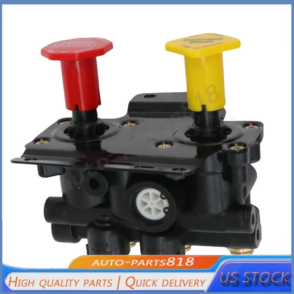 Fit Volvo VNL Dash Valve Dual Park Brake With 5 Ports 24340522 21315044 K035691