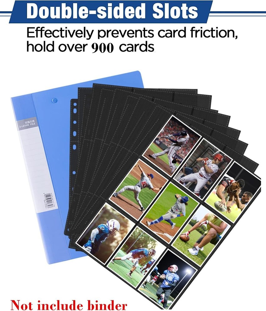 Trading Card Binder Pages