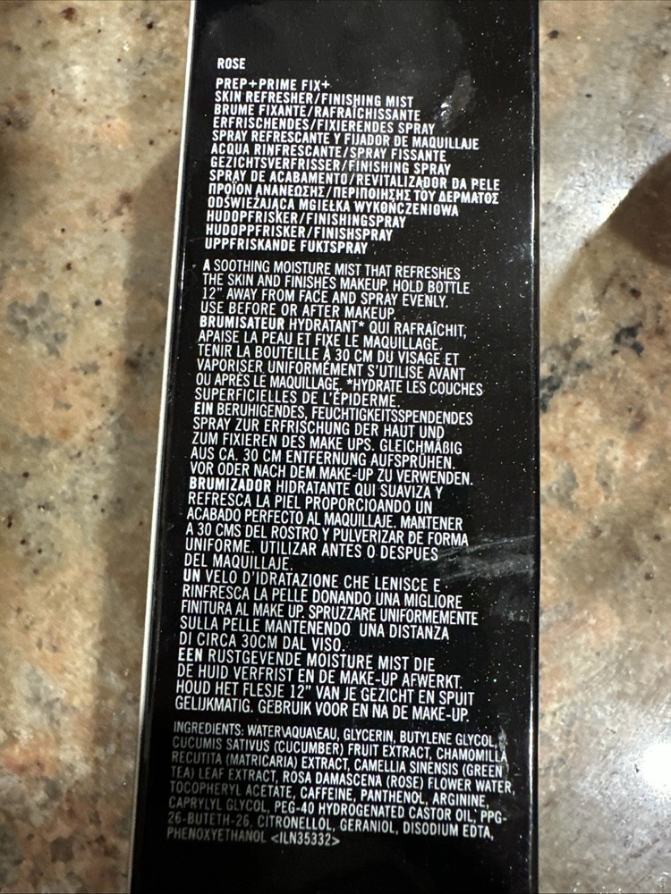 2 Mac Prep + Prime Fix+ Rose Skin Refresh Setting Mist 3.4 oz