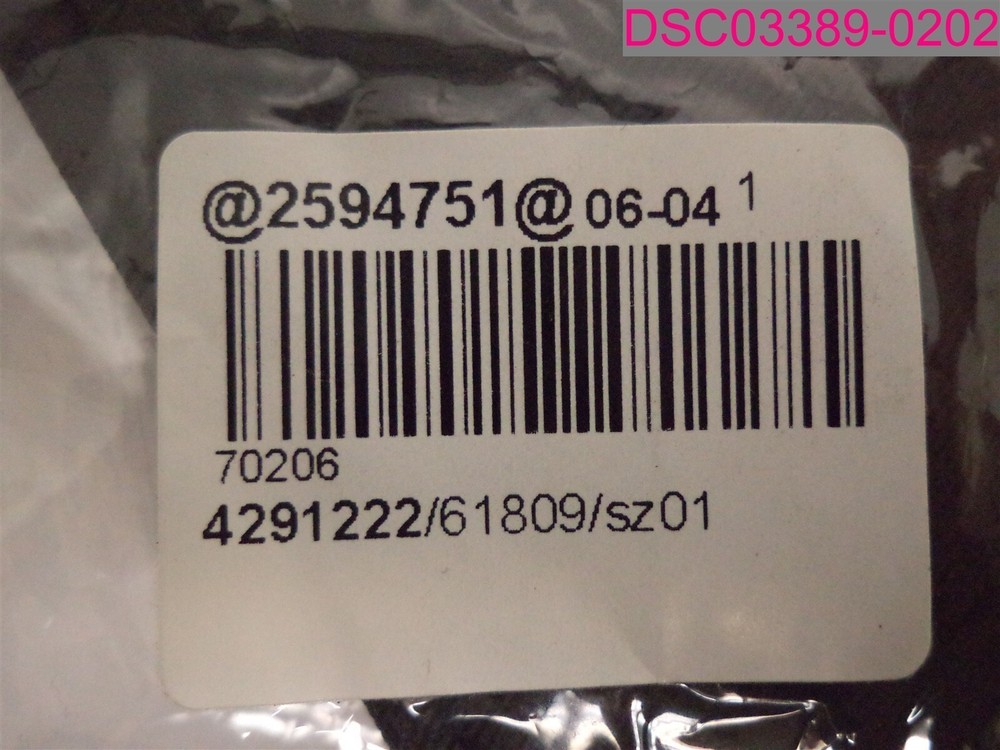 QTY=2: Dog Muzzle Solid Black Adjustable Length Size 01 (XS)