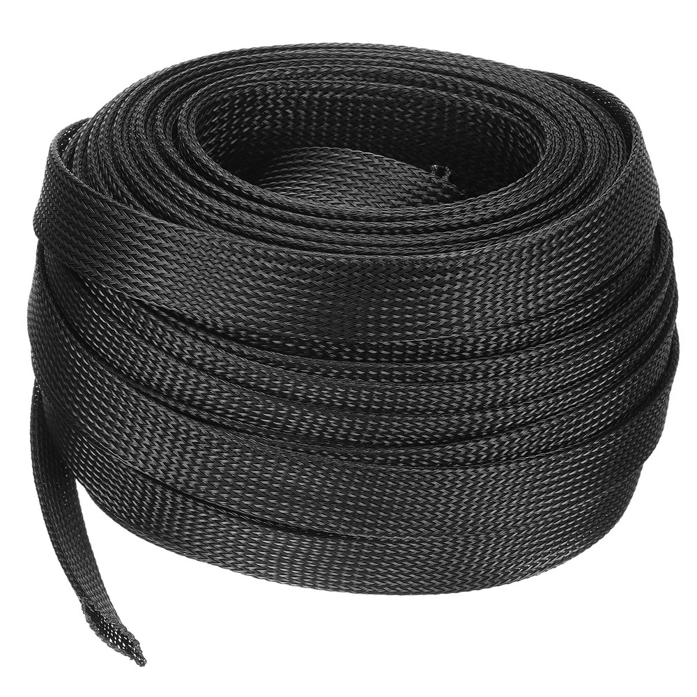 Cable Sleeving, 100 FT Expandable Wire Cable Sleeving, Braided Cable Sleeving