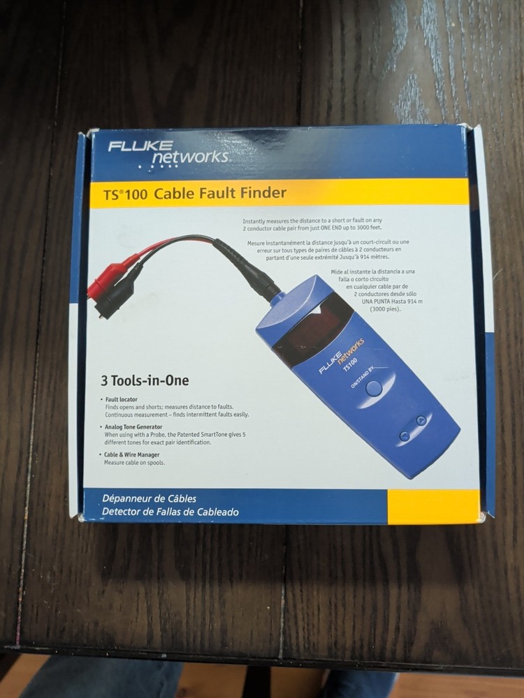 FLUKE TS100 Copper Wire Tester /hyy/