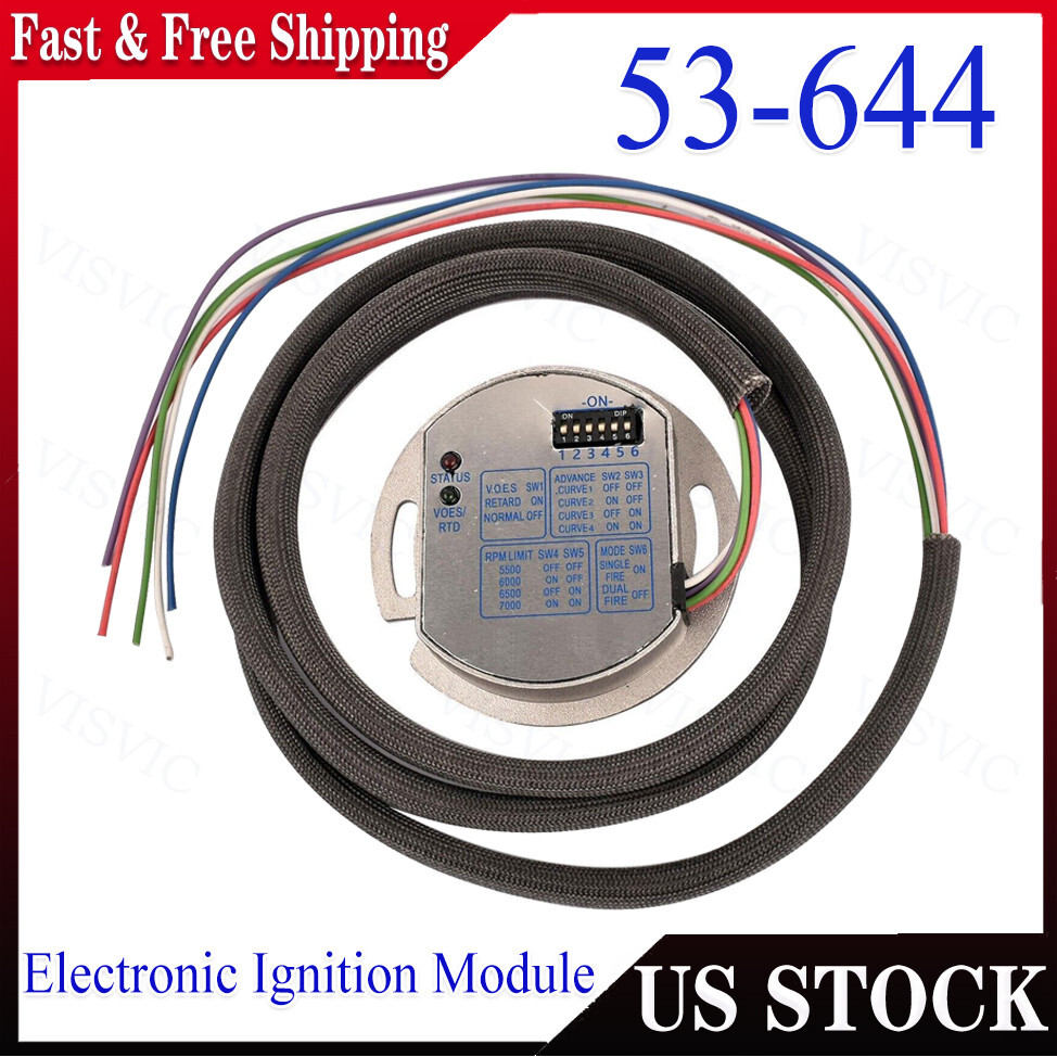 Programmable Single Fire Electronic Ignition Module For Tour Glide Ultima 53-644