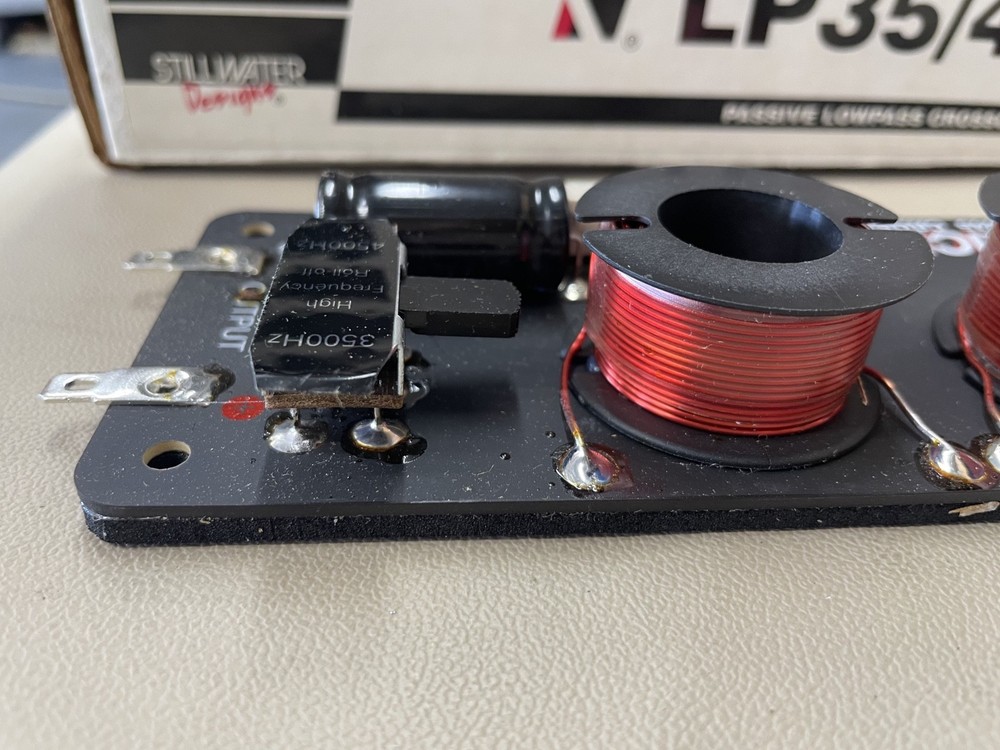 Old School Kicker LP35/45 Midrange Passive Lowpass Crossover, Pair, NOS #330