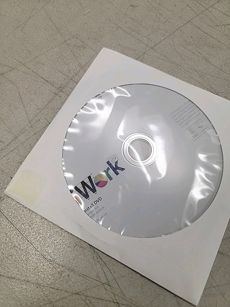 Apple iWork '09. Full Version for Mac, New And Sealed