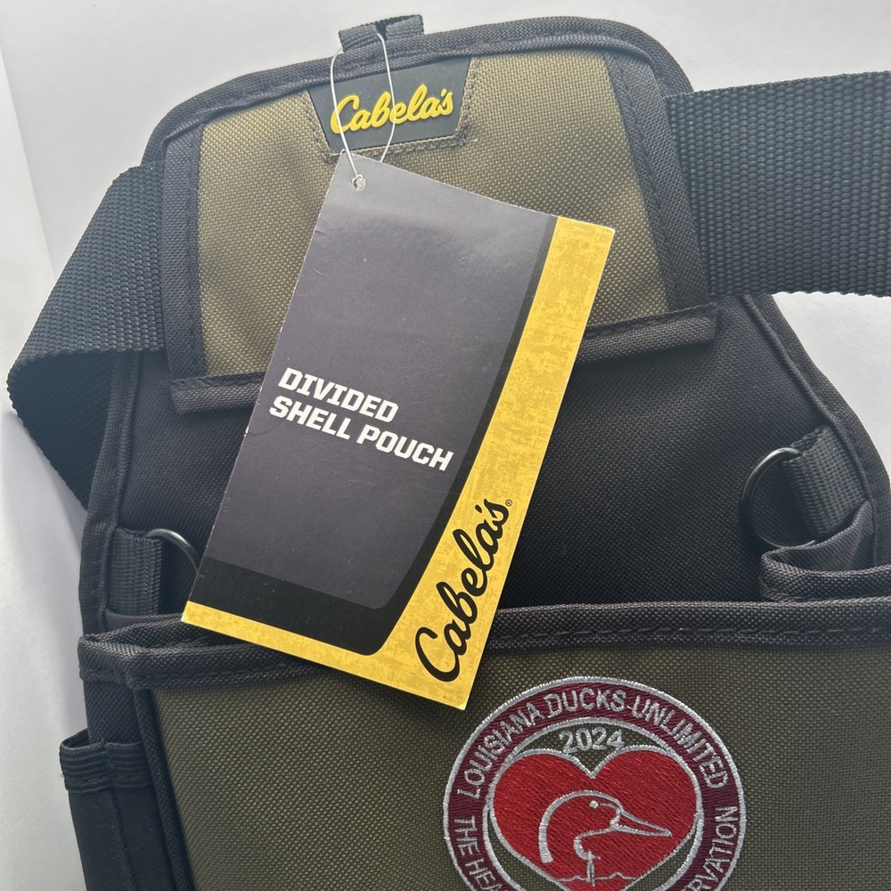 Cabela’s Divided Shell Pouch - New, Unused , With Belt