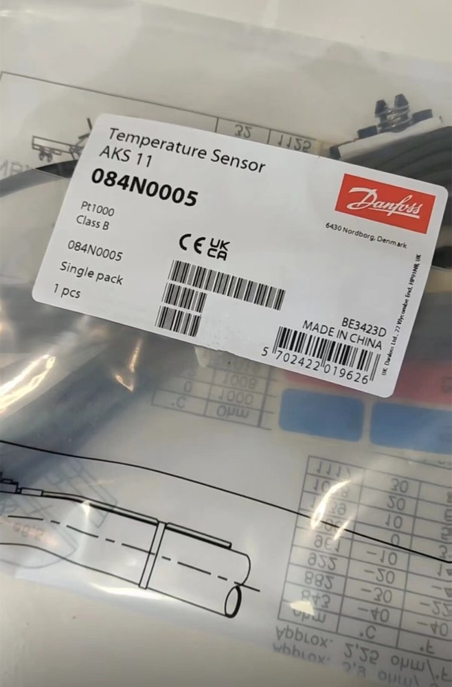 1PC Danfoss AKS11 084N0005 Temperature Sensor 5.5m