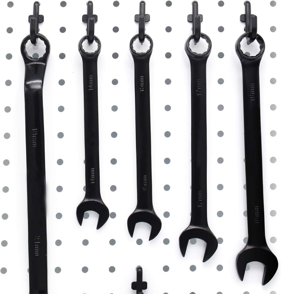 Pegboard Hook Assortment: 100PK Adjustable Metal J Hooks for Efficient Storage