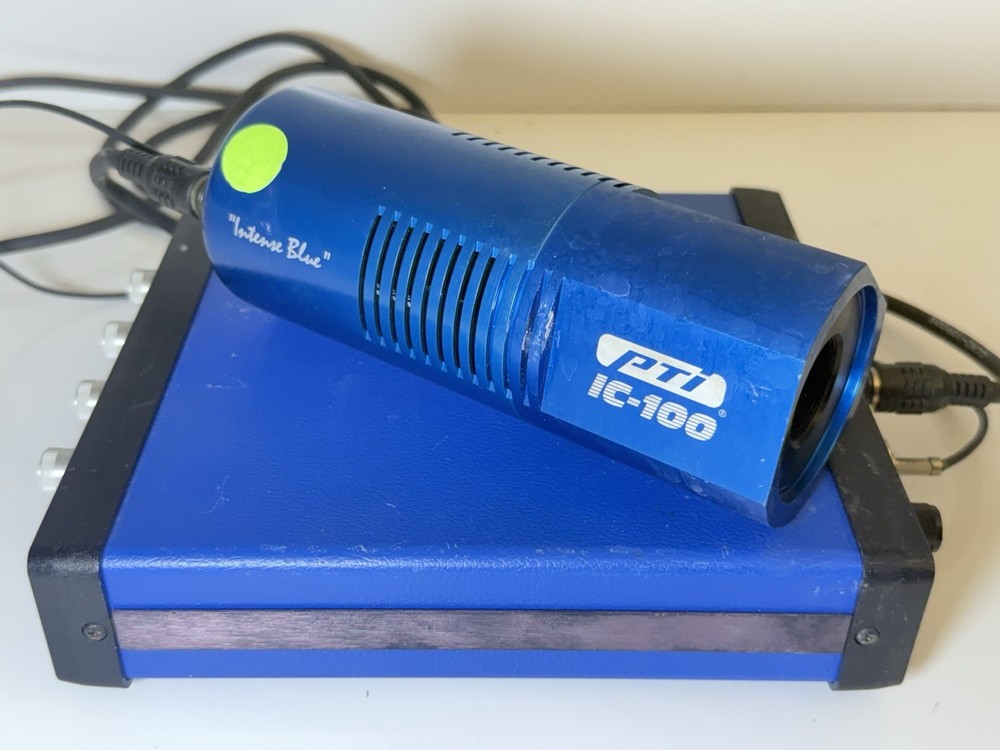 PTI Photon Technology Int. IC-100 Microscope Camera Intense Blue w/ Controller