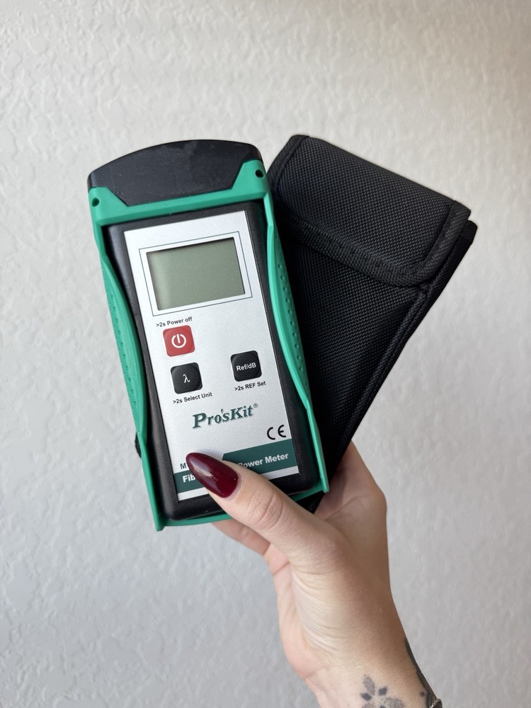 Eclipse Pro'sKit MT-7601 Fiber Optic Power Meter