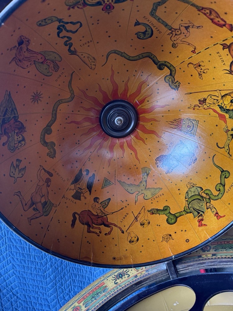 Vintage Astrology Bar Table