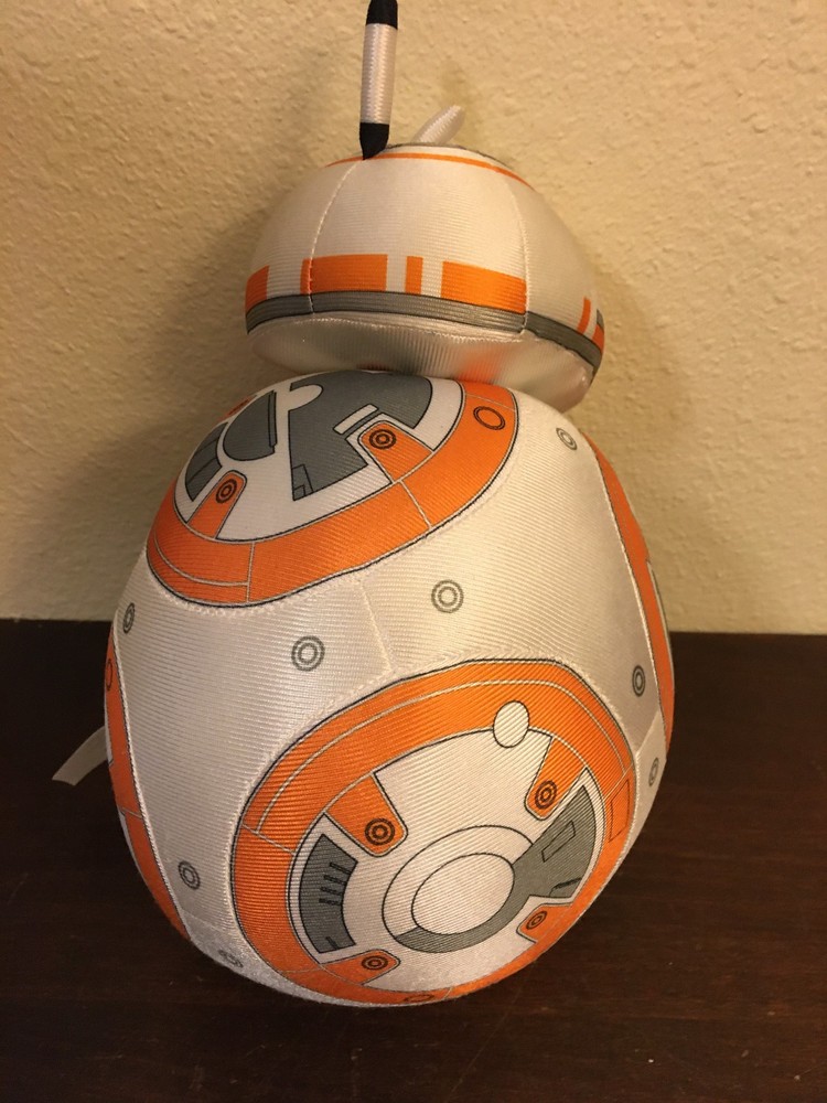 Star Wars bb-8 droid Plush Disney, 10" excellent