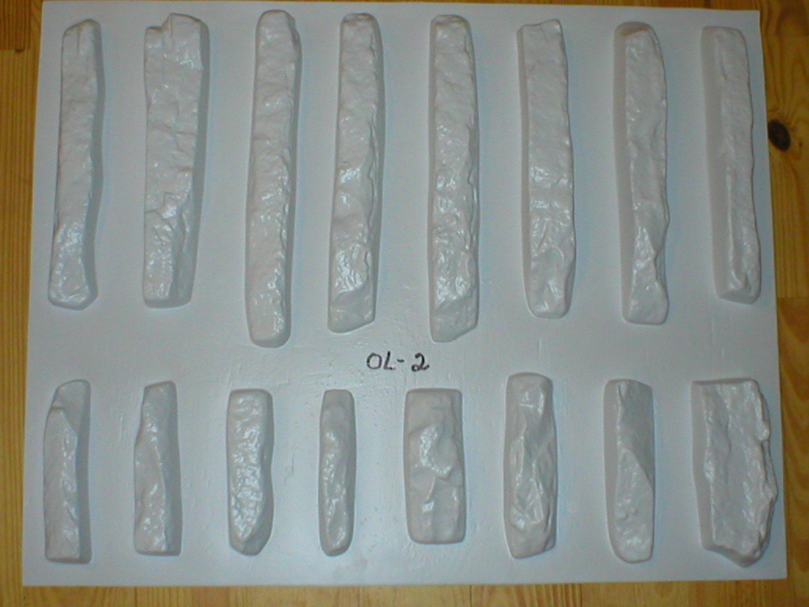 32 Ledgestone Concrete Stone Veneer Molds Make 1000s of Wall Stones - Fast Ship