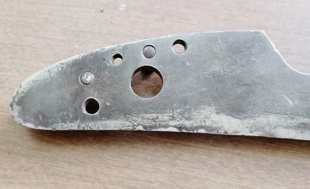 ORIGINAL US ARMY SPRINGFIELD LOCK PLATE