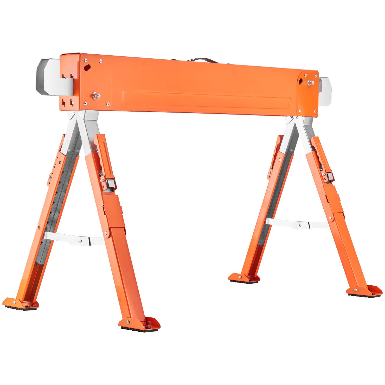 Uimoso Adjustable Heavy-Duty Saw Horses, 2-Pack, 1800 lbs Capacity