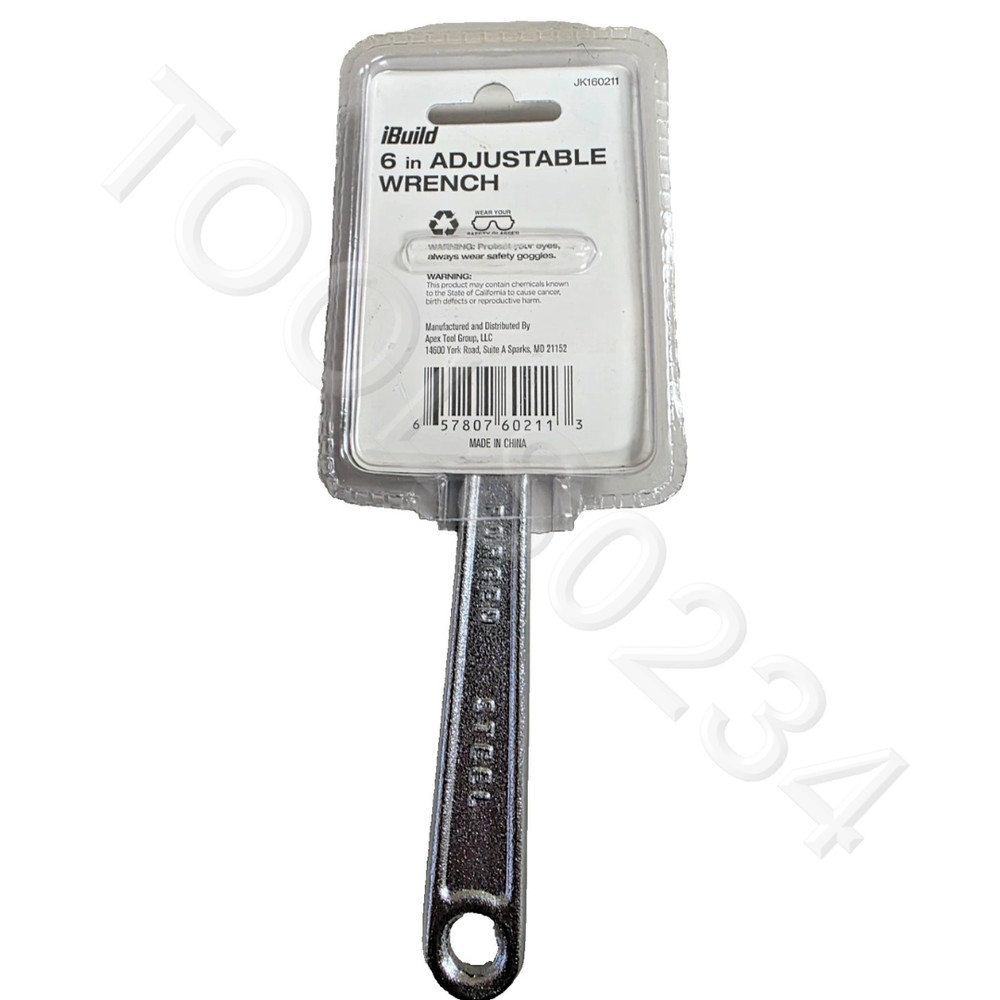 iBuild 217610 6" Adjustable Wrench TrueValue