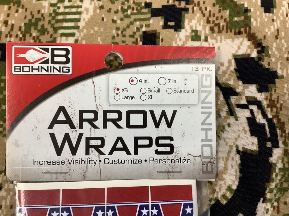 bohning Archery Arrow Wraps 4 Inches Extra Small 12 Pack