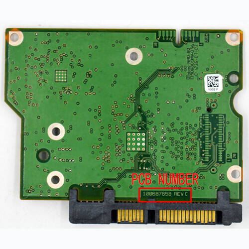 100687658 REV C/B Seagate SATA HDD Hard Drive PCB Board ST2000DM001 ST3000DM001