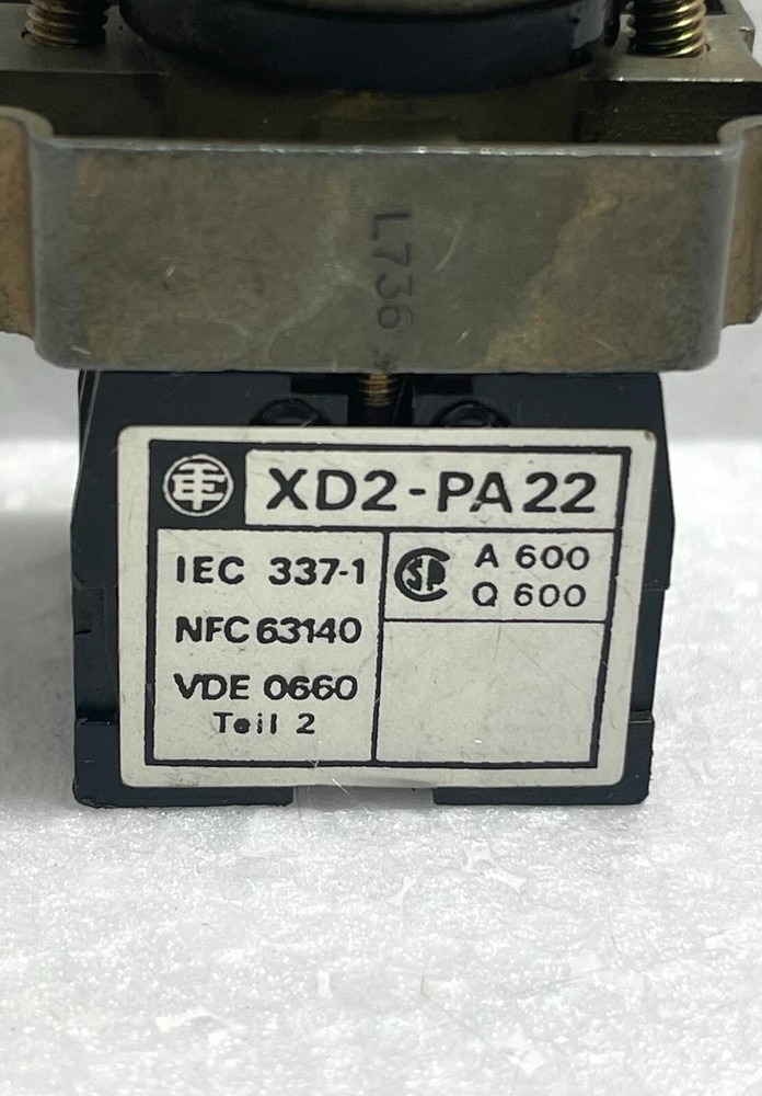 Telemecanique XD2-PA22 Joystick Controller