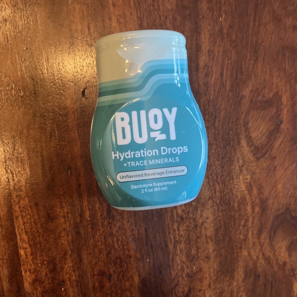 Buoy Electrolyte Hydration Drops Unflavored Beverage Enhancer -2 fl oz