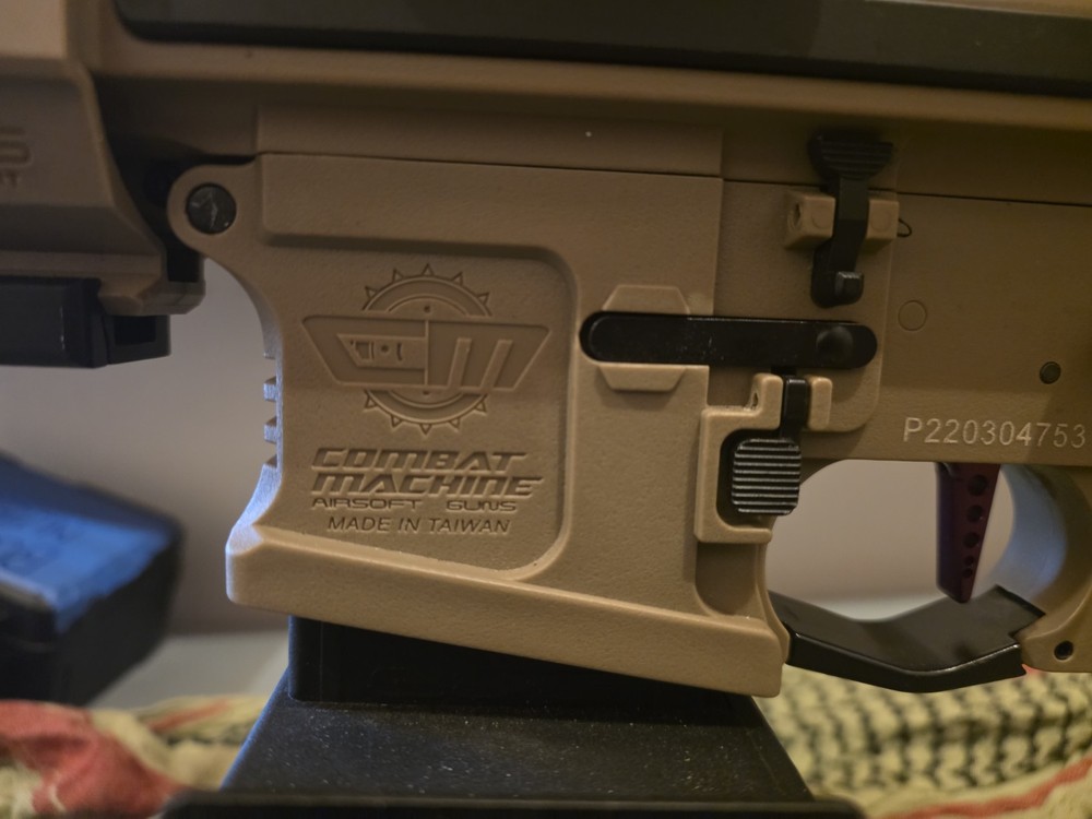 G&G CM 16 HPA Lmg Airsoft
