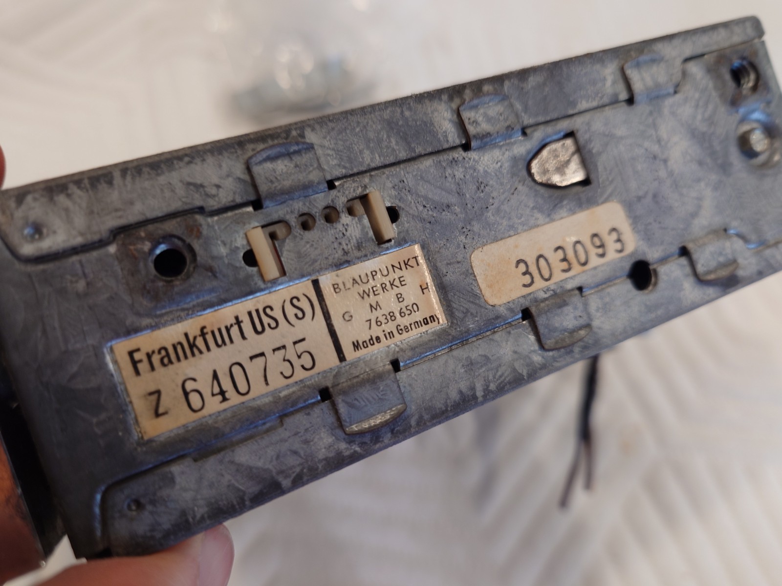 Blaupunkt autoradio KDB 971-803 includes trim working condition