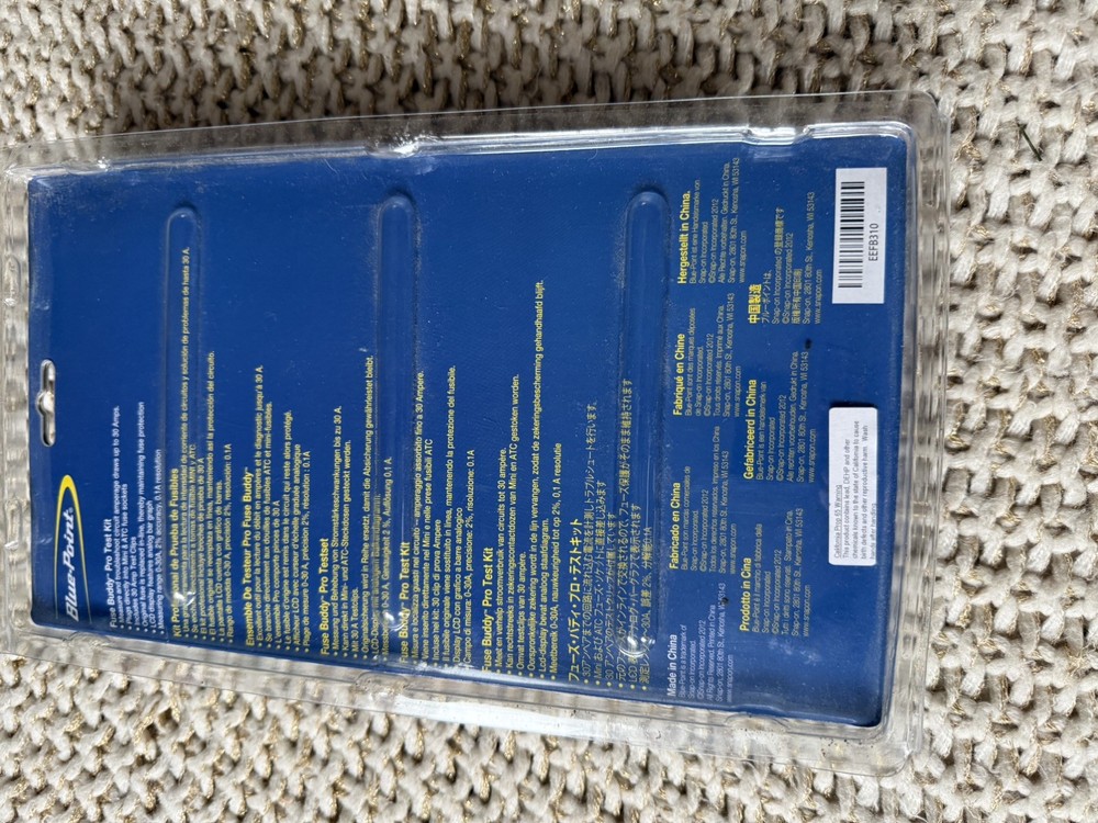 BLUE-POINT TOOLS EEFB310 Fuse Buddy® Pro Test Kit